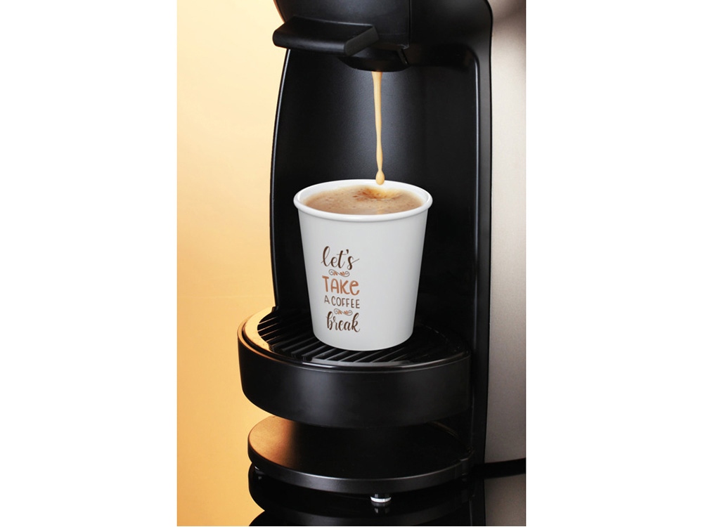 Americano® Piccolo кружка объемом 100 мл с крышкой - Белый-3