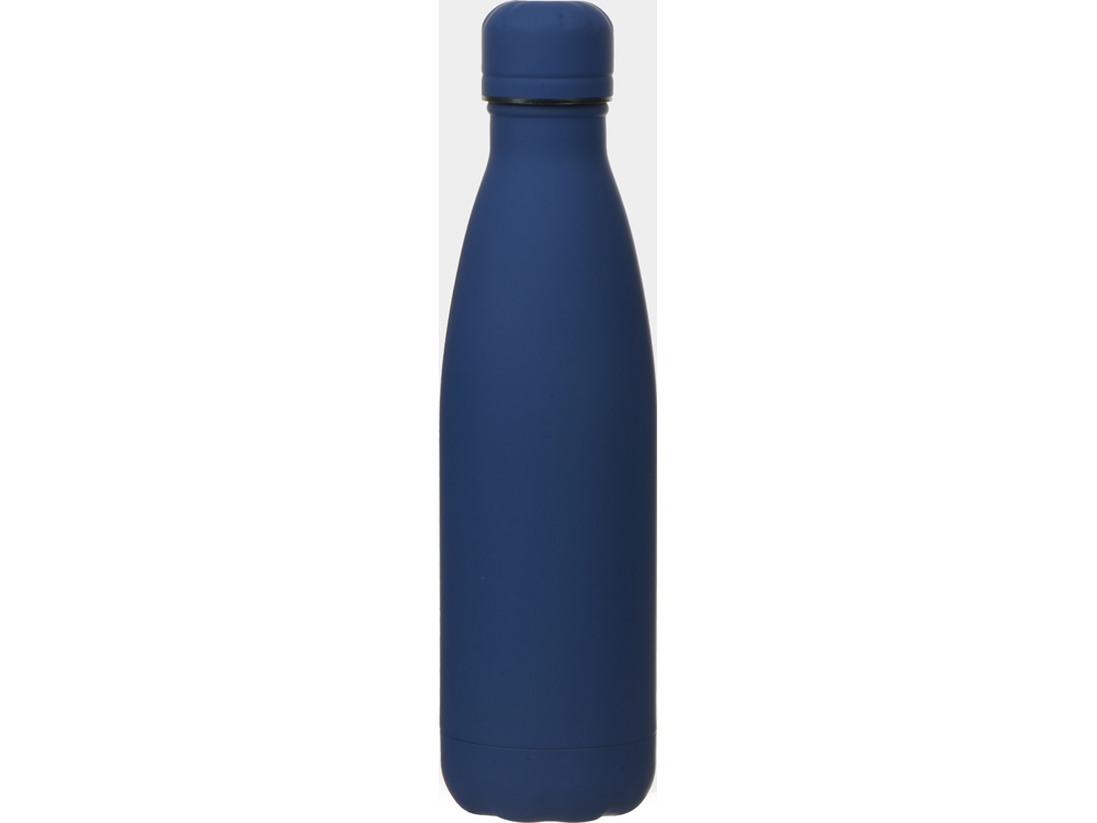 Вакуумная термобутылка Vacuum bottle C1, soft touch, 500 мл, темно-синий-2