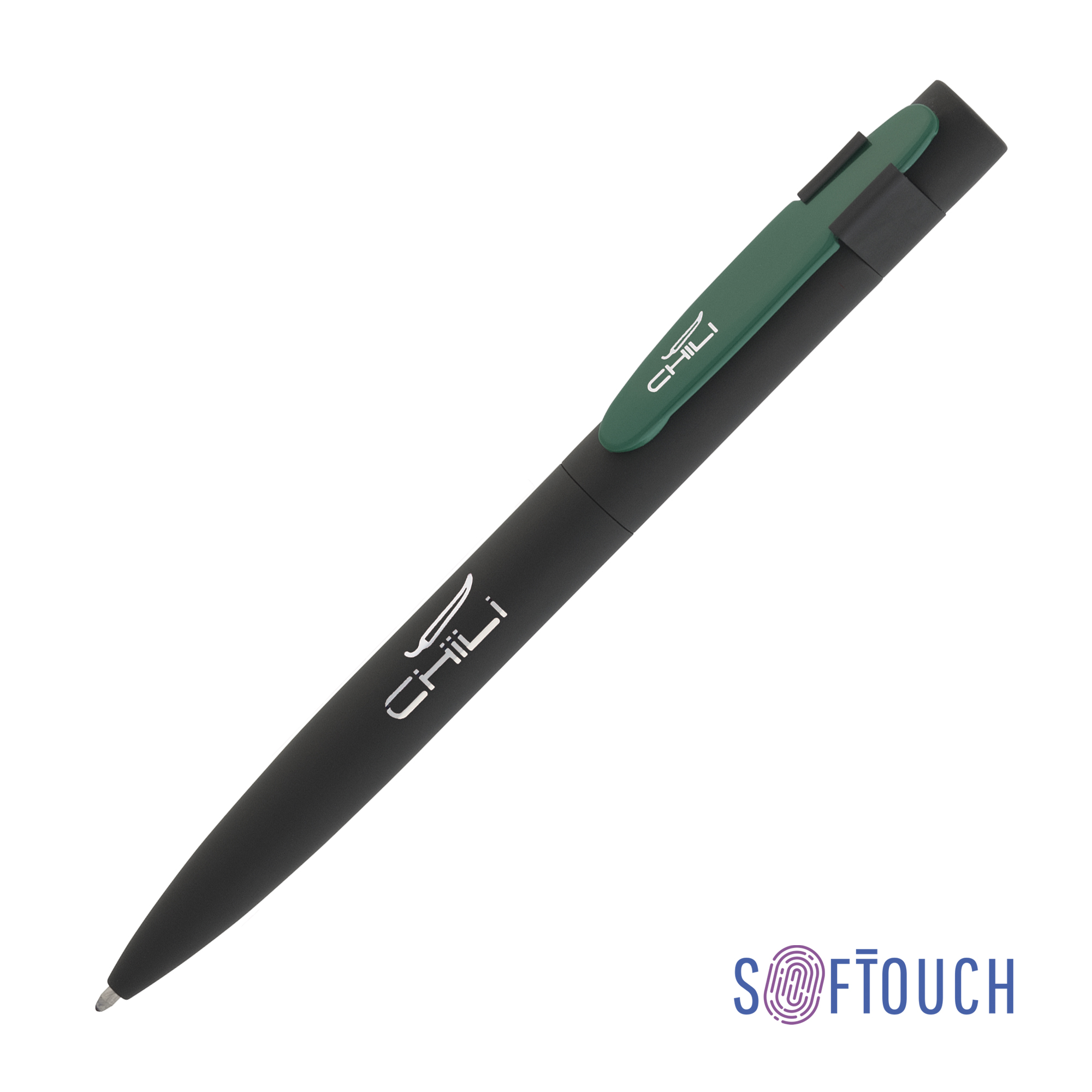 Ручка шариковая "Lip", покрытие soft touch-0
