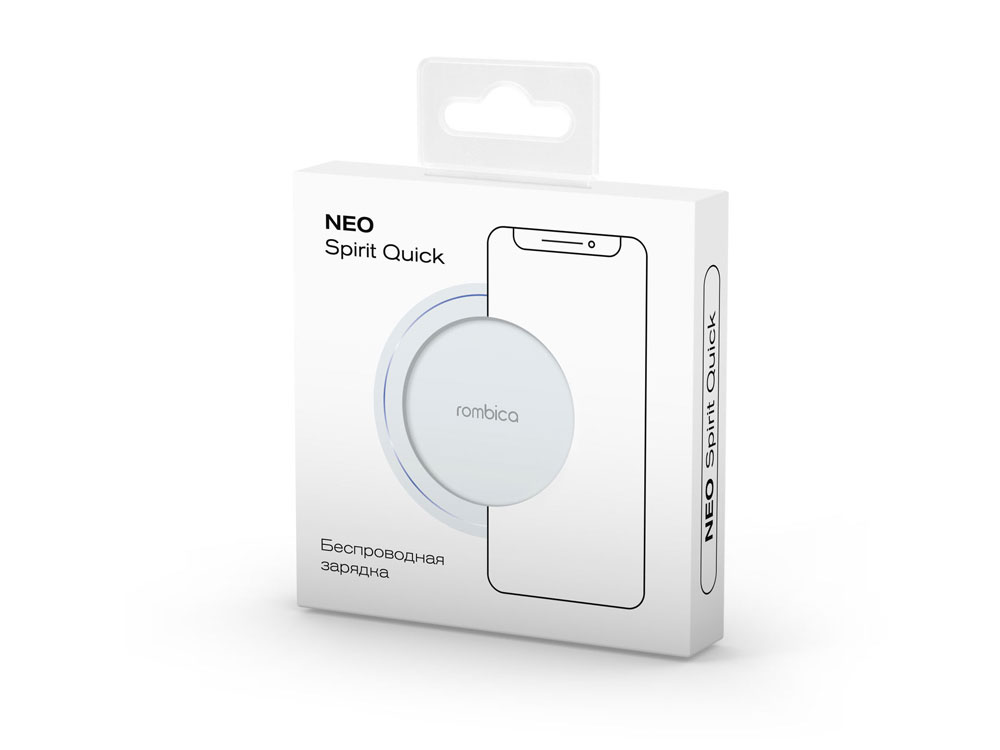 Беспроводное зарядное устройство Rombica NEO Spirit Quick White-4