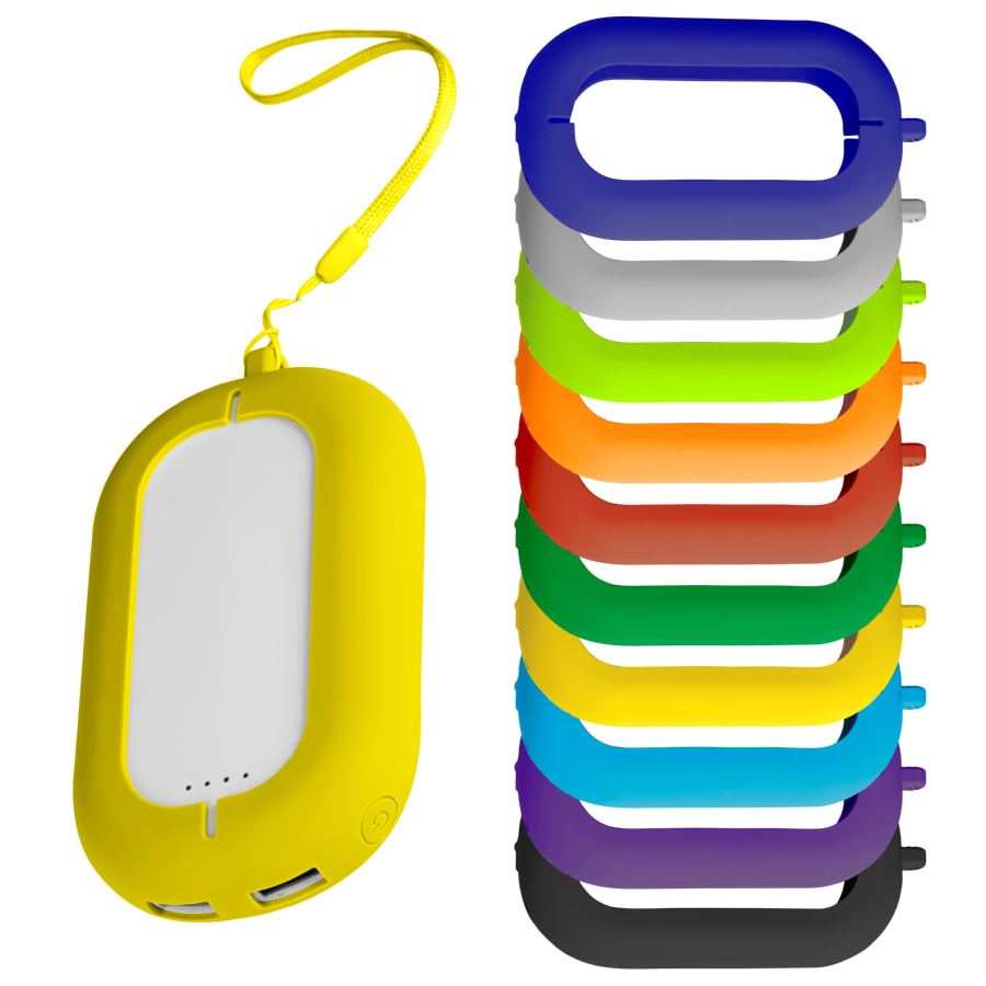 Универсальное зарядное устройство SEASHELL-2 (6000 mAh), белый-0
