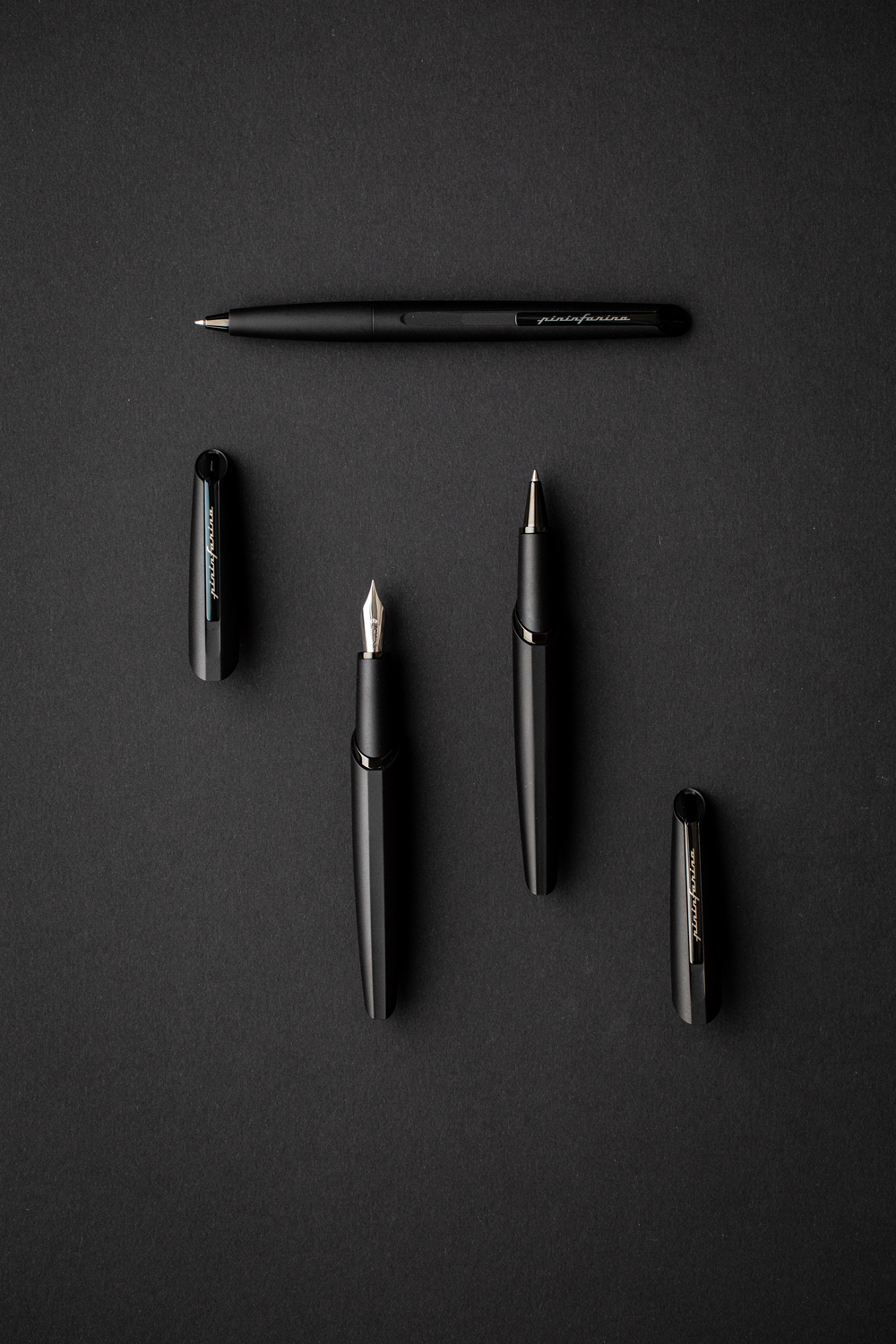 Перьевая ручка PININFARINA PF Two BLACK-11