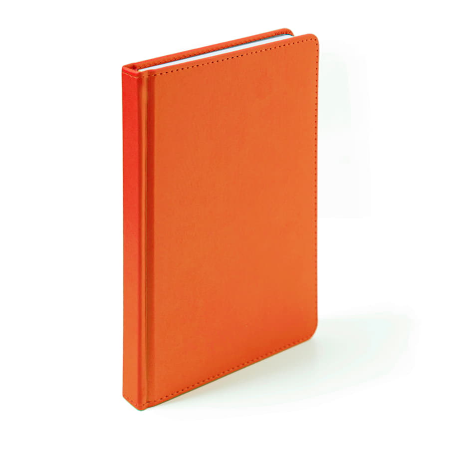 Ежедневник недатированный Campbell, формат А5,  в линейку, оранжевый-7