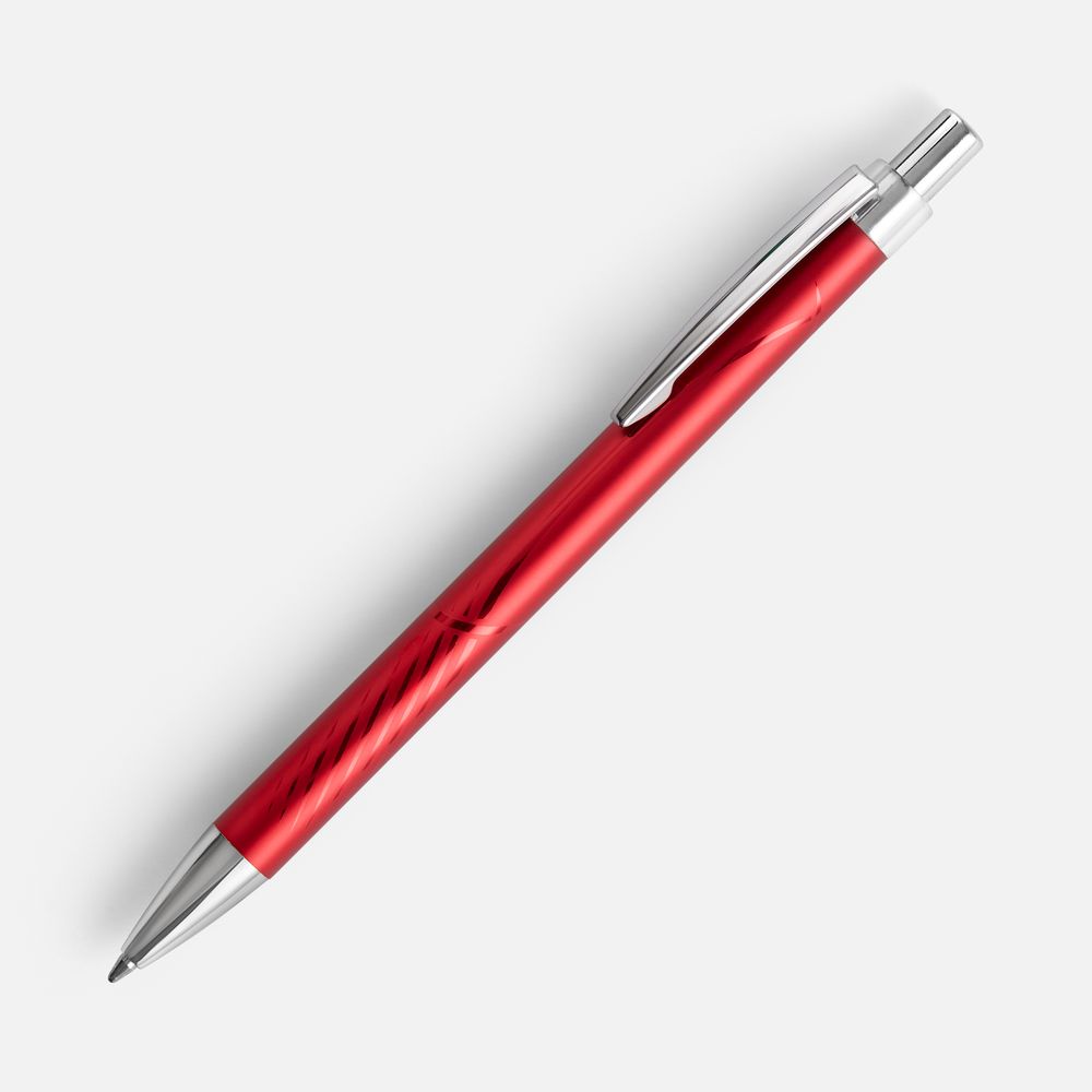 Ручка шариковая SparkLine, темно-красная-1