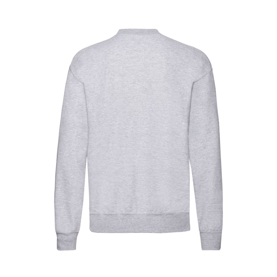 Свитшот с начесом CLASSIC SET-IN SWEAT 280, серый меланж-4