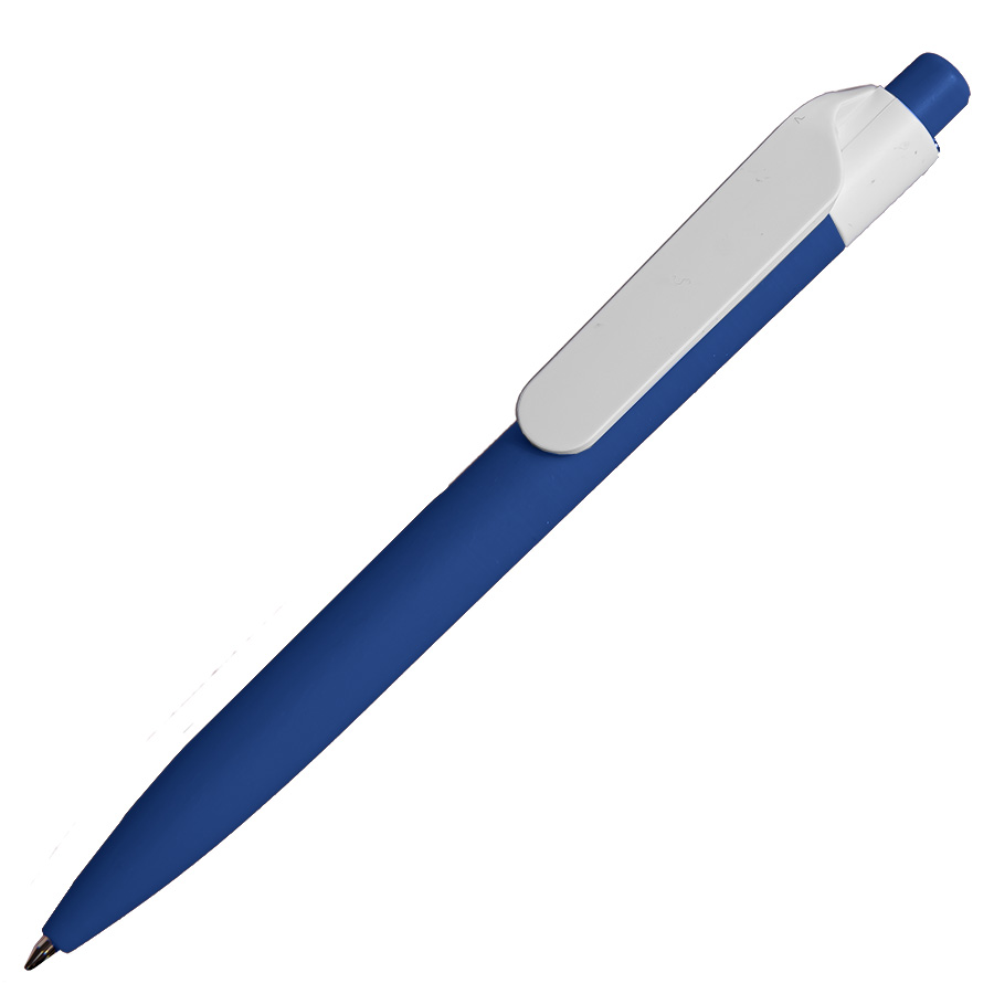 Ручка шариковая N16 soft touch, синий-0