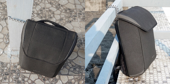Рюкзак ClickPack X 45х32х15,5 см, с клапаном, черный-28