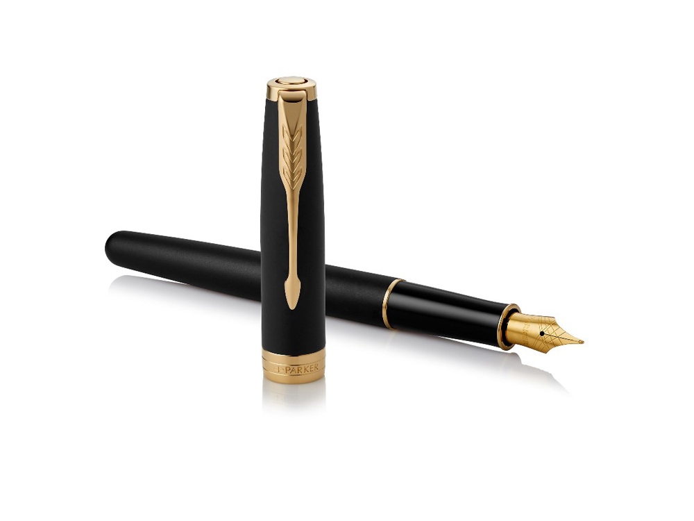 Ручка перьевая Parker (Паркер) Sonnet Matt Black GT-1