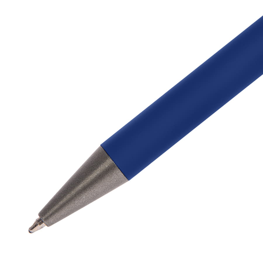 Ручка шариковая FACTOR, синий, серый-2