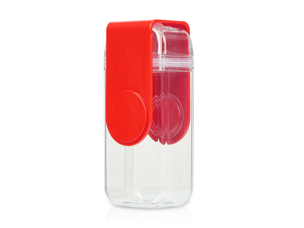 Бутылка для воды JUICY DRINK BOX, красный-1
