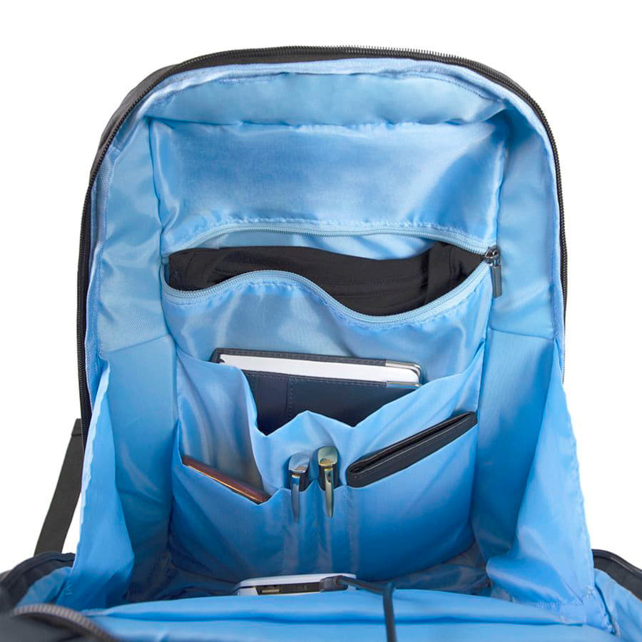 Рюкзак LINK c RFID защитой, темно-синий-6