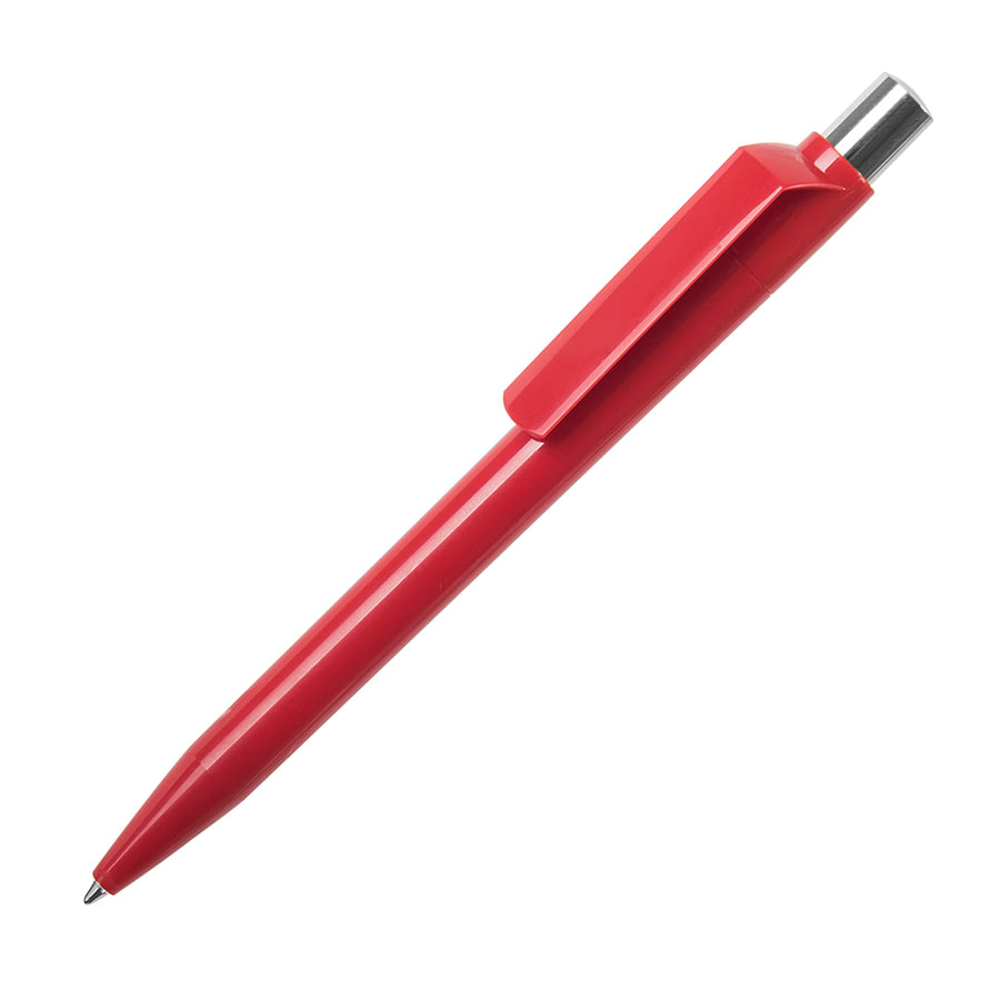 Ручка шариковая DOT, ярко-красный-0