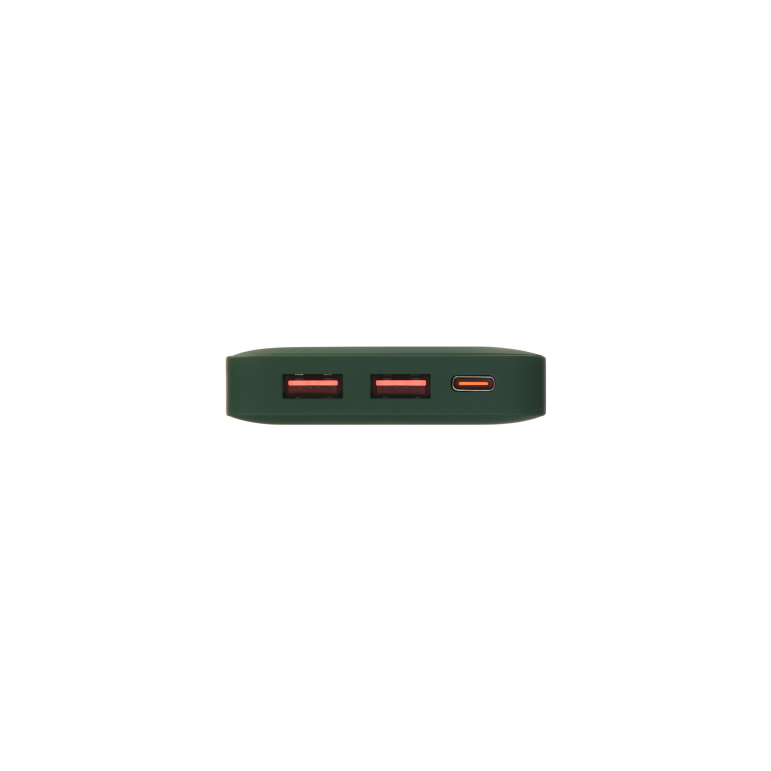 Внешний аккумулятор с подсветкой Анкор Плюс PD (Ancor PD Plus) 10000 mAh, зеленый-5