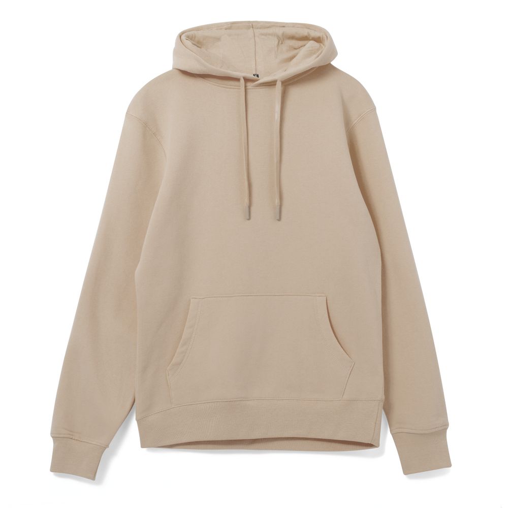 Толстовка с капюшоном унисекс Hoodie, бежевая-1