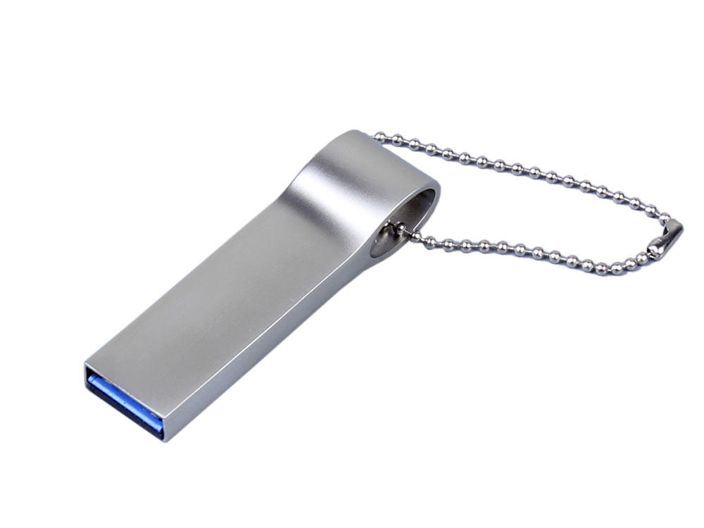 USB 2.0-флешка на 32 Гб с мини чипом, компактный дизайн, боковое отверстие для цепочки-0