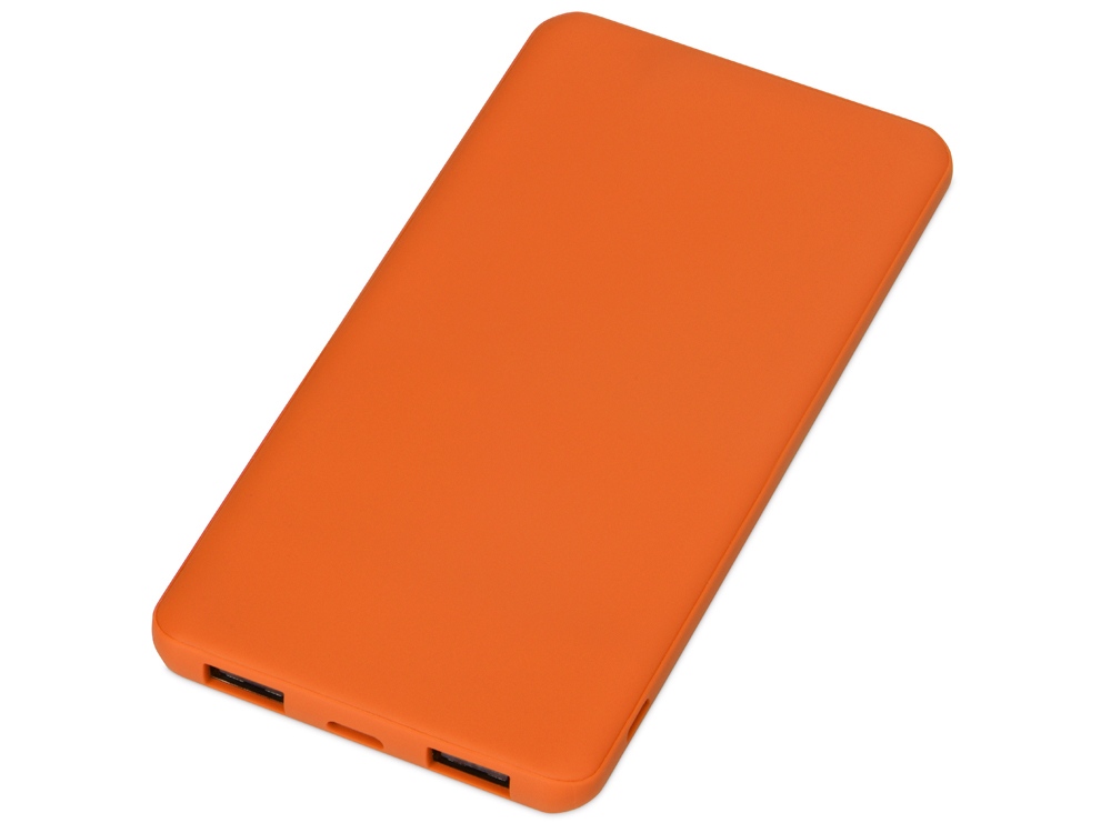 Портативное зарядное устройство Reserve с USB Type-C, 5000 mAh, оранжевый-0