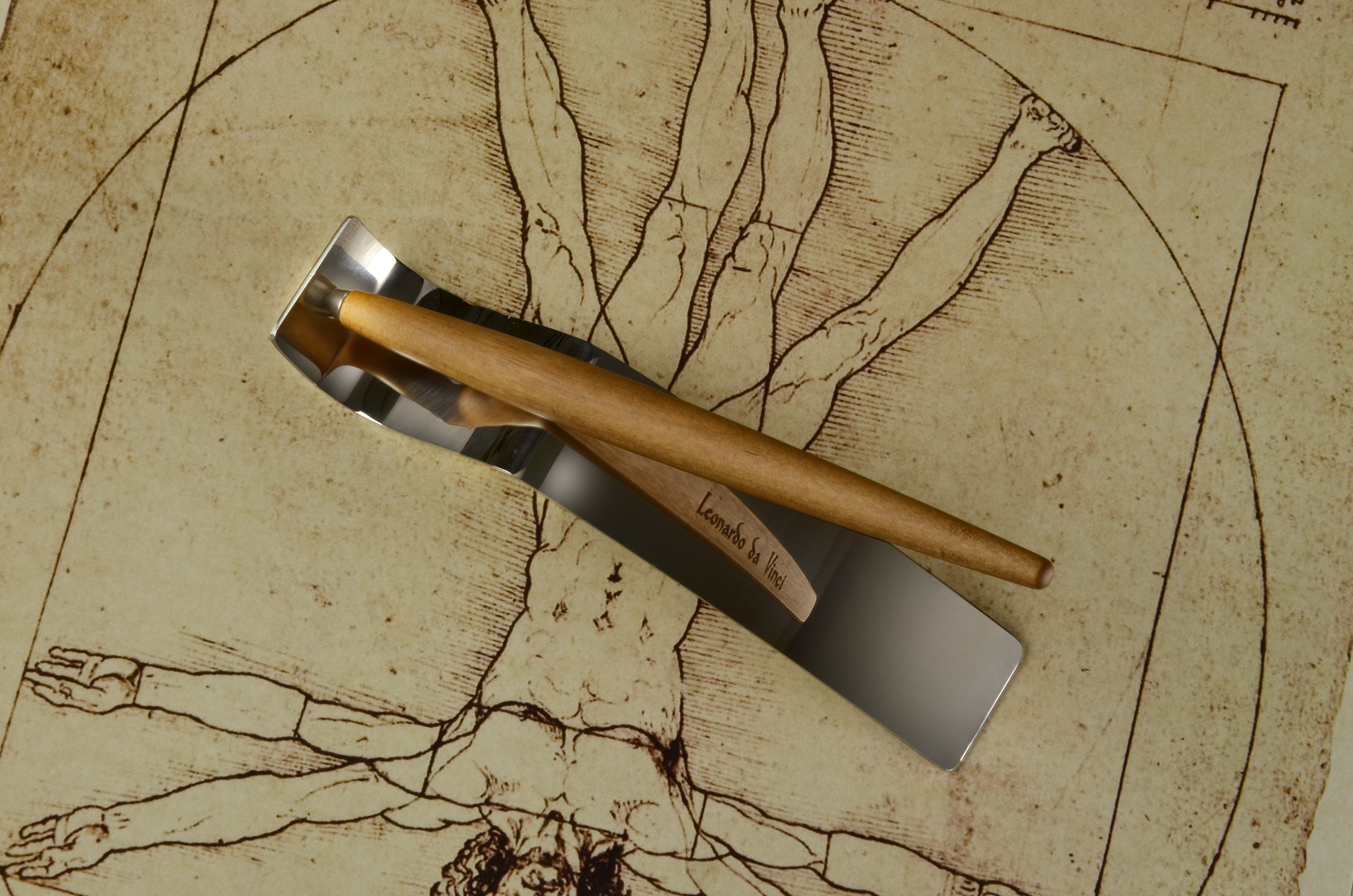 Шариковая ручка Pininfarina Piuma LEONARDO PEAR WOOD-10