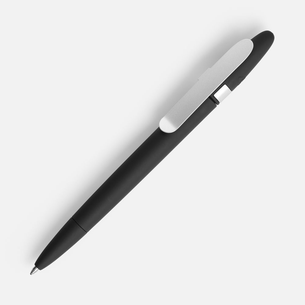 Ручка шариковая Prodir DS5 TSR Metal Clip, черная-1