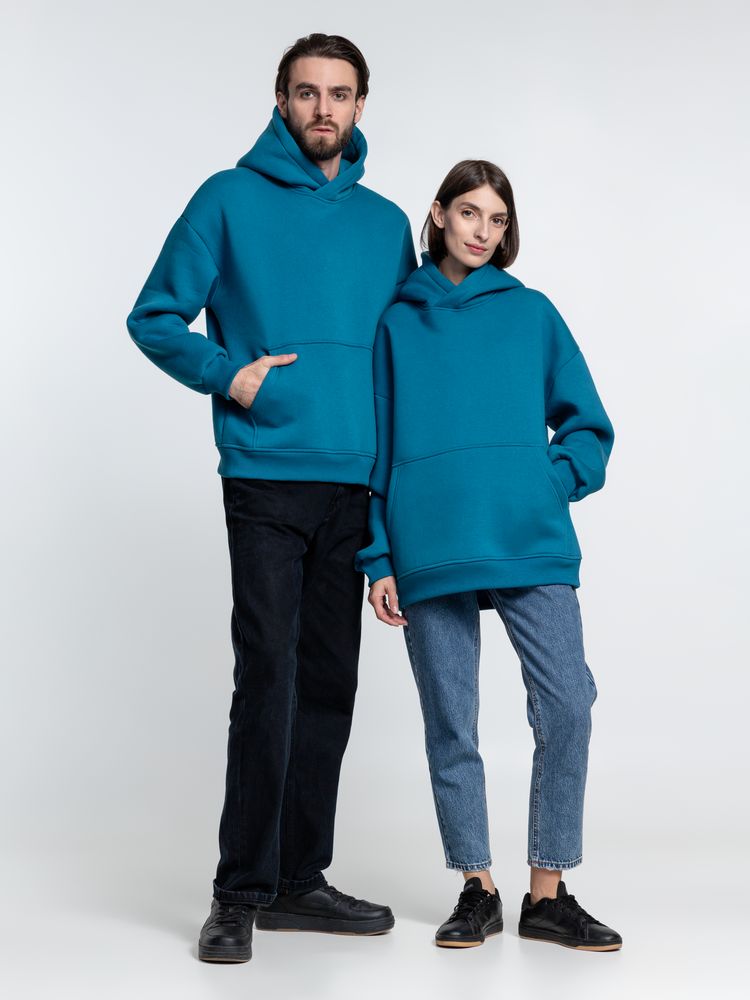 Худи Kulonga Oversize, бирюзовое-6