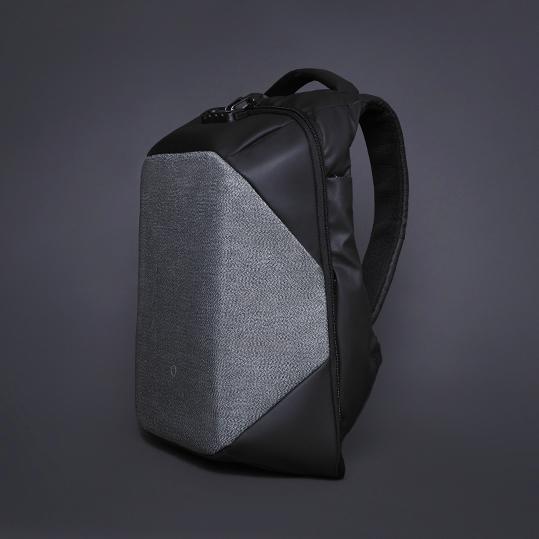 Рюкзак ClickPack Pro 46х34х16 см, комбинированный черный/серый-1