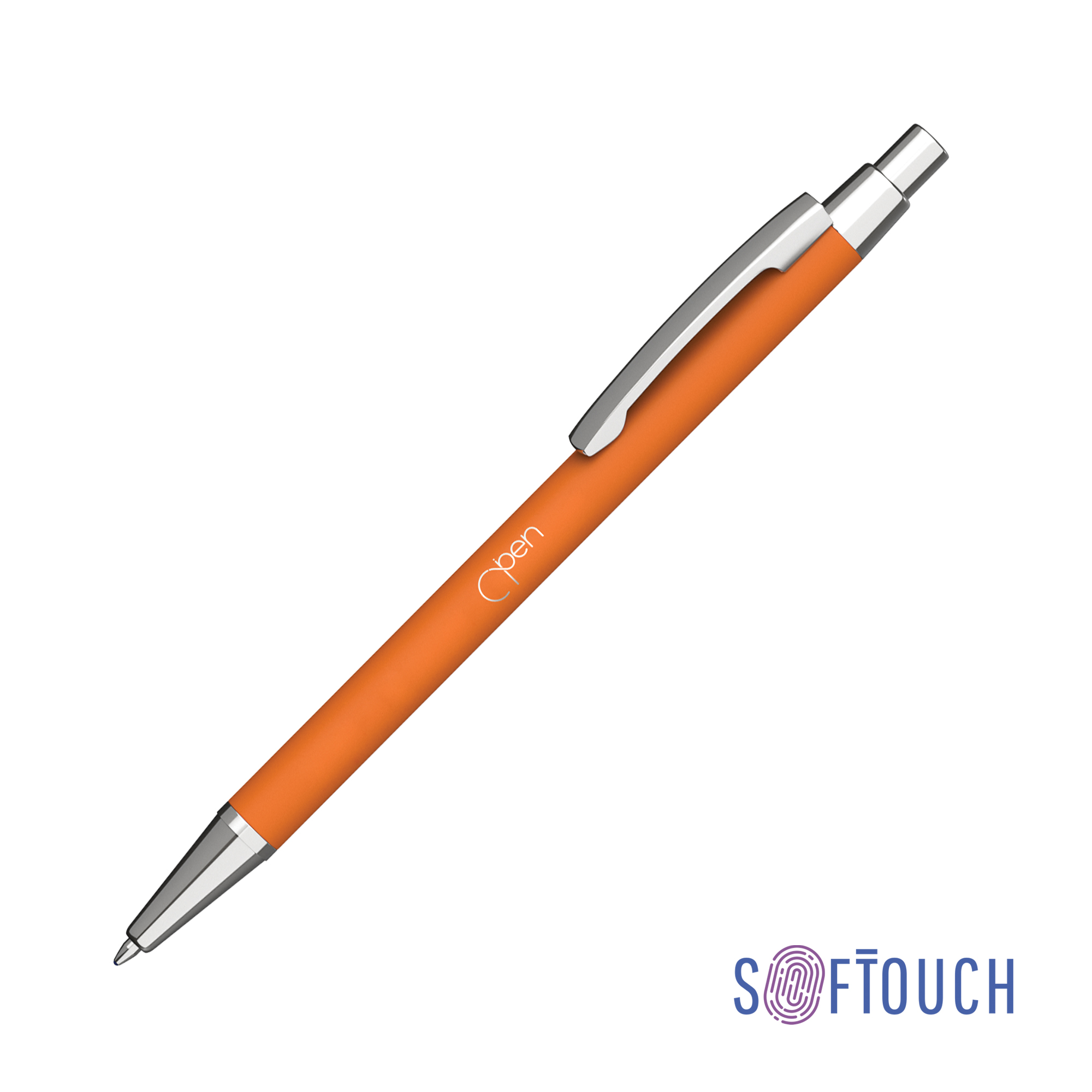 Ручка шариковая "Ray", покрытие soft touch-0
