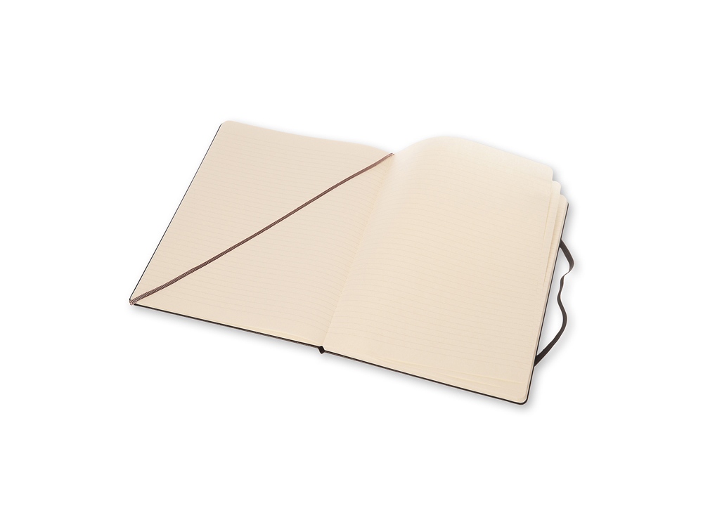 Записная книжка Moleskine Classic (в линейку), Хlarge (19х25 см), черный-3