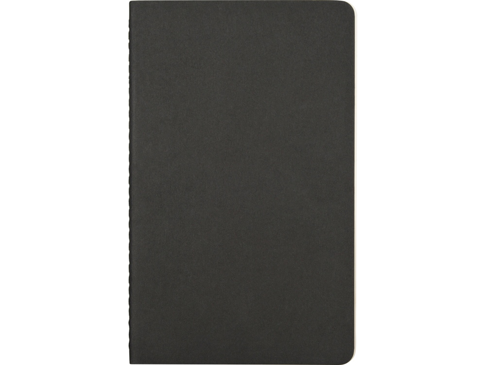 Записная книжка Moleskine Cahier (нелинованный, 1 шт.), Large (13х21см), черный-4