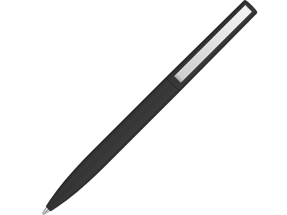 Шариковая ручка  Bright F Gum soft-touch, черный-0