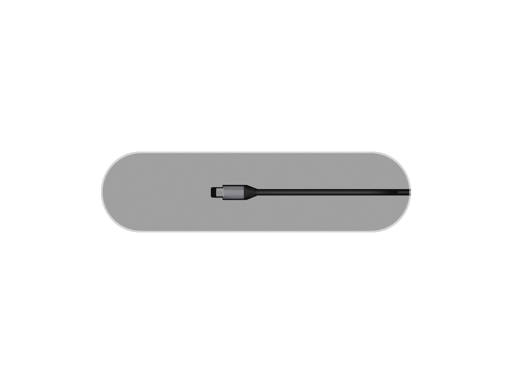 Хаб USB Type-C 3.0 для ноутбуков Falcon, серый-2