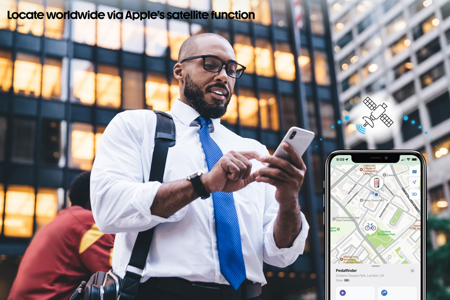 Велосипедный звонок Pedalfinder с технологией Find My-12
