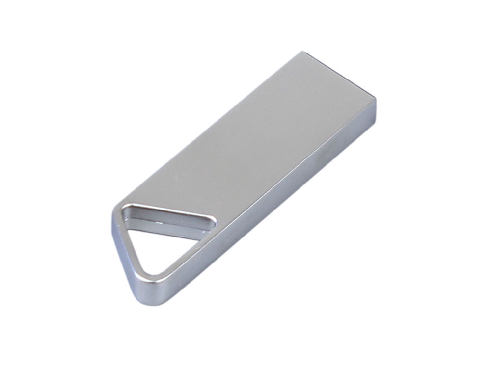 USB 2.0-флешка на 8 Гб с мини чипом, компактный дизайн, отверстие треугольной формы для цепочки-2