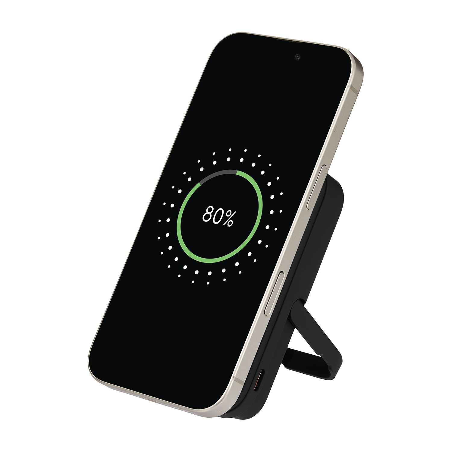 Внешний аккумулятор Юнион PD (Union PD) 10000mAh с функцией беспроводной зарядки 15W, черный-8