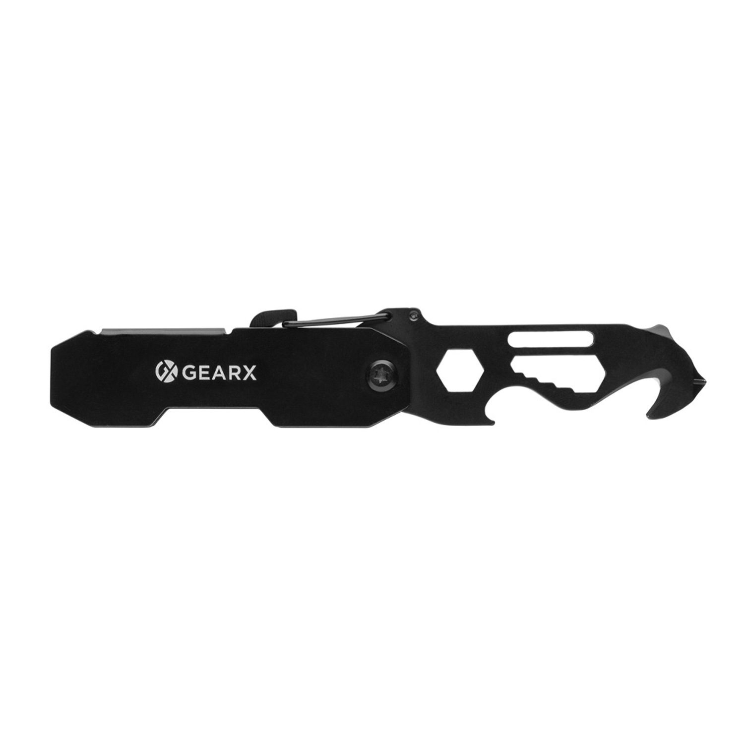Мультитул GearX с карабином и открывалкой для посылок-5