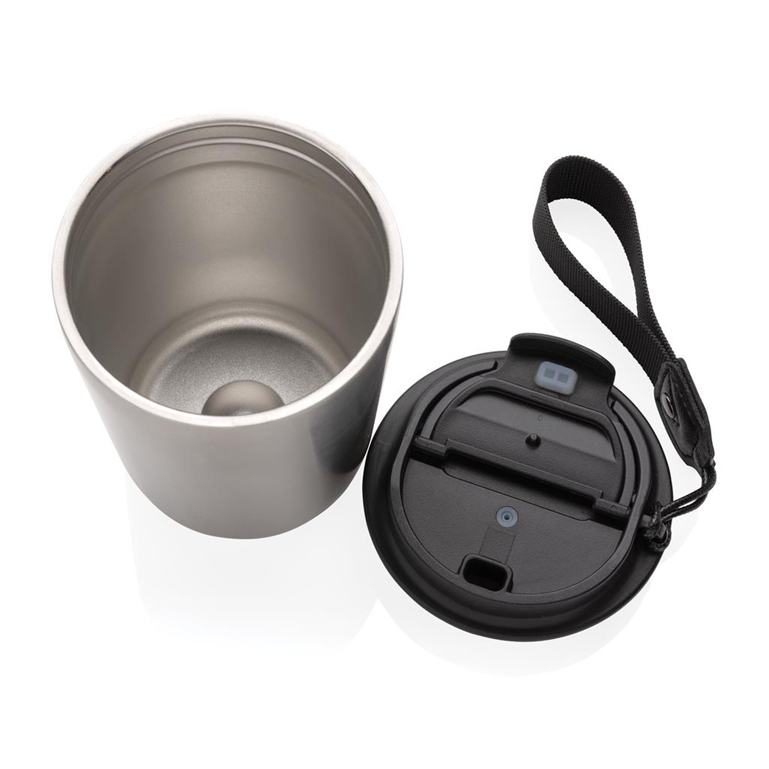 Вакуумная термокружка Cuppa из переработанной стали RCS, 380 мл-9