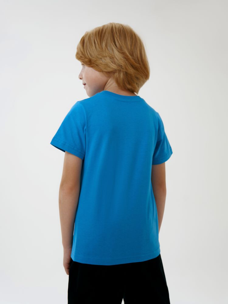 Футболка детская T-Bolka Kids, бирюзовая-4
