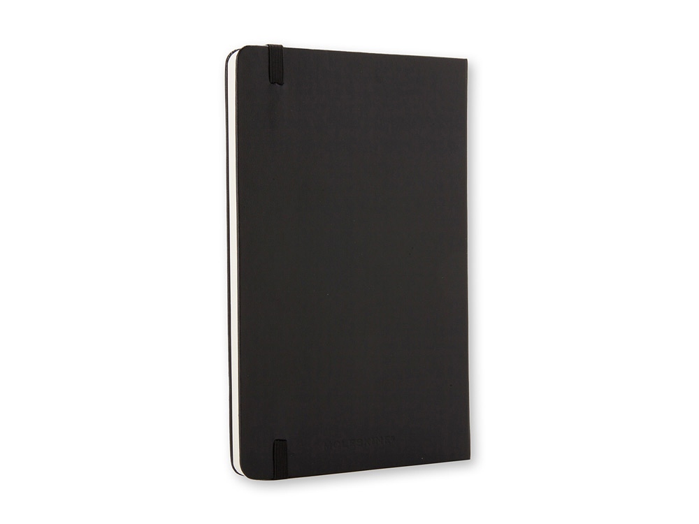 Записная книжка Moleskine Classic (нелинованный) в твердой обложке, Pocket (9x14см), черный-5