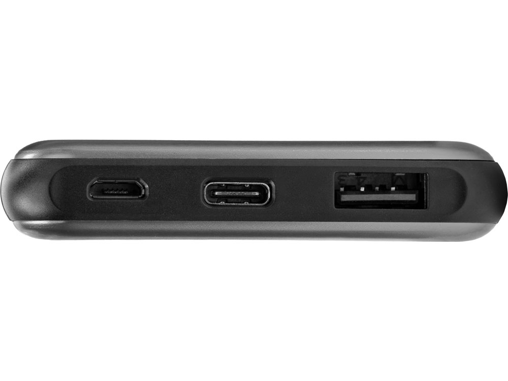 Внешний аккумулятор Forge v.2, металл, 10000mah, серый-3