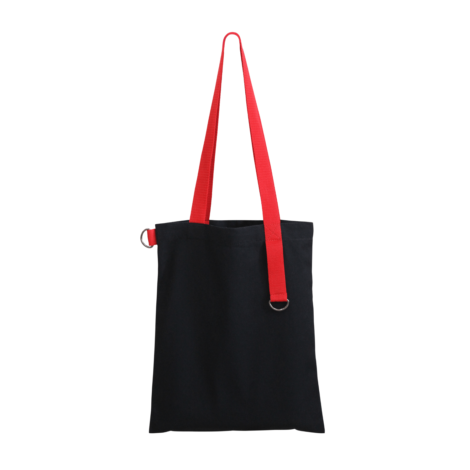 Шоппер Superbag black (чёрный с красным)-1