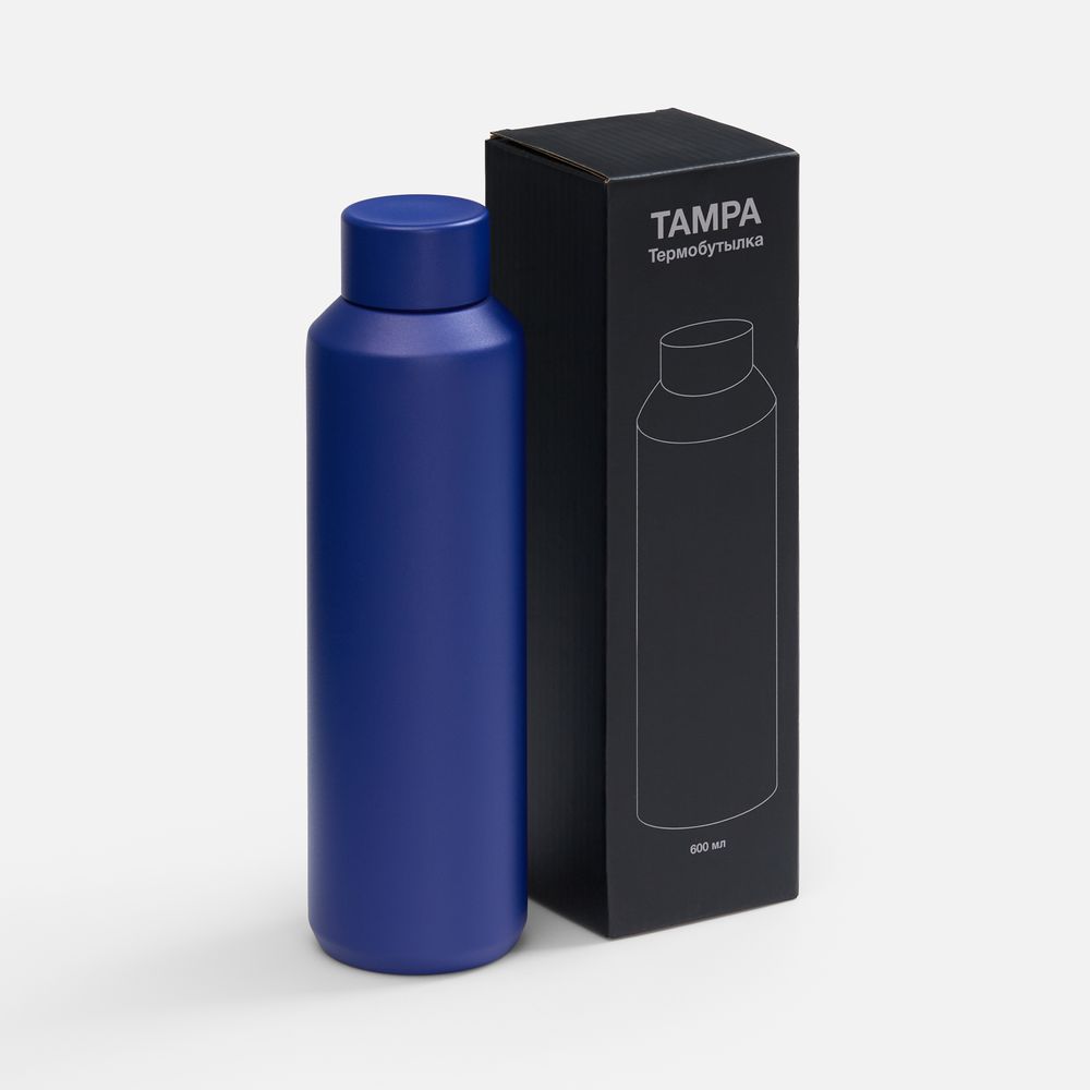 Термобутылка Tampa, синяя-2