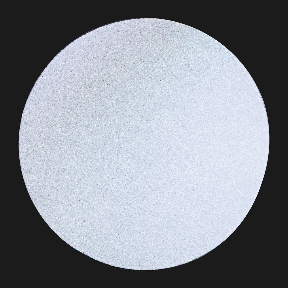 Лейбл светоотражающий Tao Round, L, серый-1