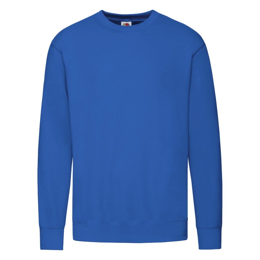 Свитшот без начеса LIGHTWEIGHT SET-IN SWEAT 240, ярко-синий-0