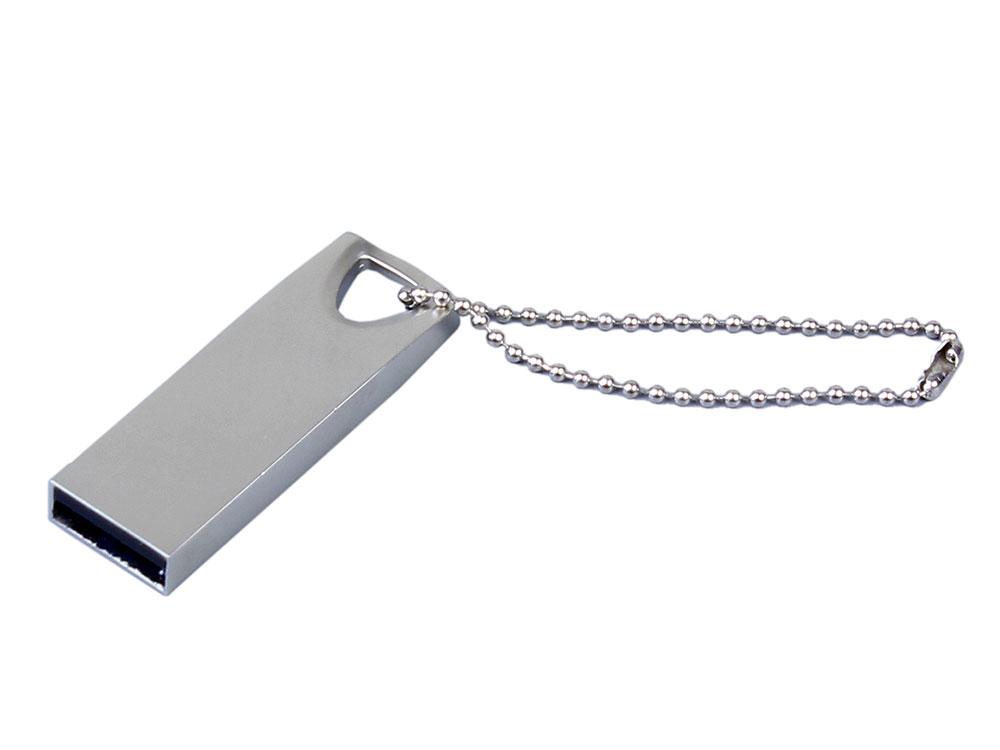 USB 2.0-флешка на 8 Гб с мини чипом, компактный дизайн, стильное отверстие для цепочки-0