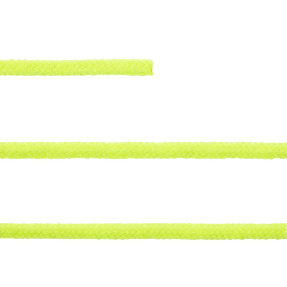 Круглый шнур Lasso S, желтый неон, 40 см-2