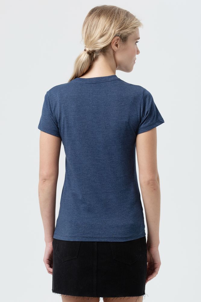 Футболка женская Regent Fit Women, синий меланж-4