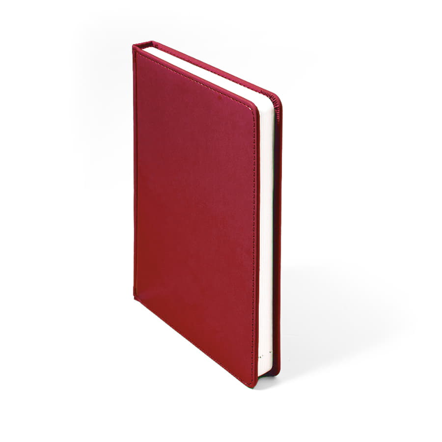 Ежедневник недатированный Campbell, формат А5,  в линейку, бордовый-8