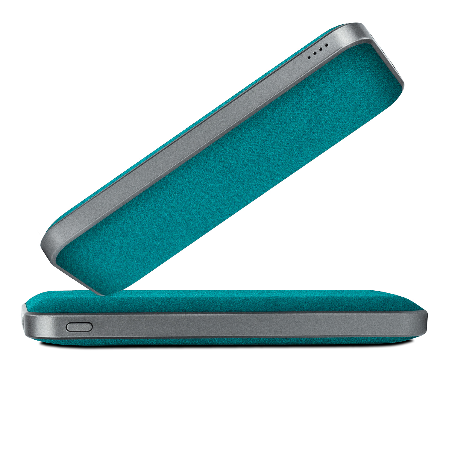 Внешний аккумулятор Ин Велюр (In Velour) 10000 mAh, бирюзовый-3