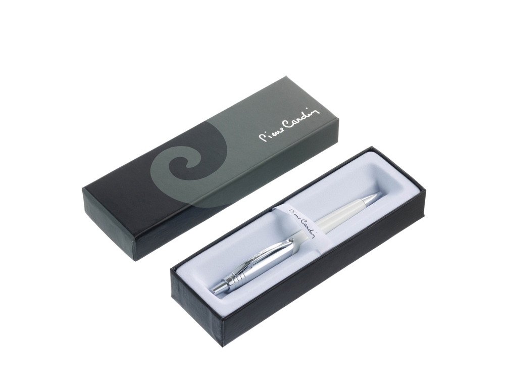Ручка шариковая Pierre Cardin EASY. Цвет - белый. Упаковка Е-2-2