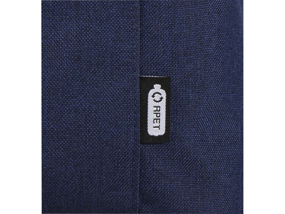 Tundra сумка-холодильник из переработанного РЕТ-пластика, сертиф. согласно GRS - Heather navy-4