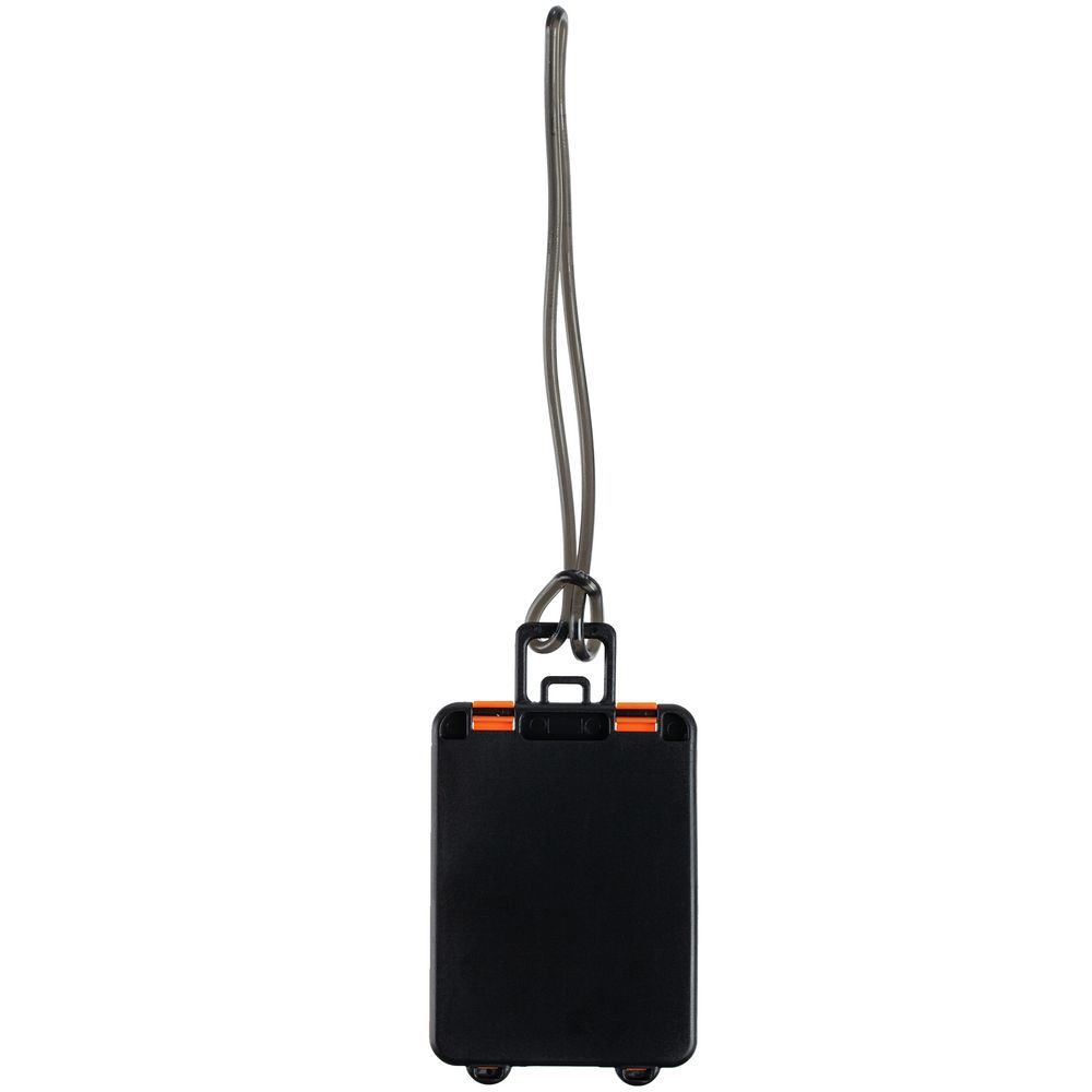 Бирка для багажа Trolley, оранжевая-1
