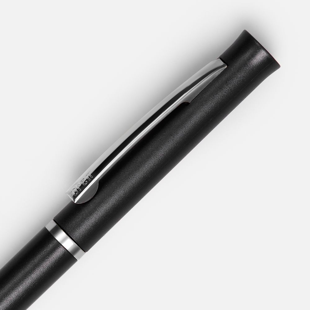 Ручка шариковая Euro Chrome, черная-2